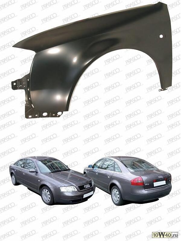 крыло переднее левое\ audi a6 97-01