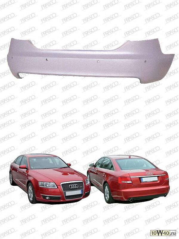 Бампер задний (для а/м с парктроником) / AUDI A6 05/04~02/09