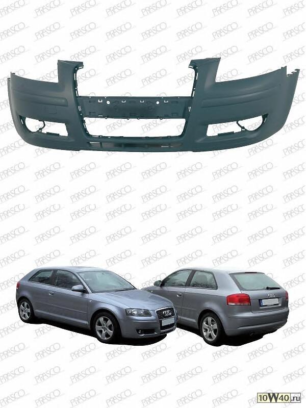 Бампер передний грунтованный / AUDI A3 09/05~