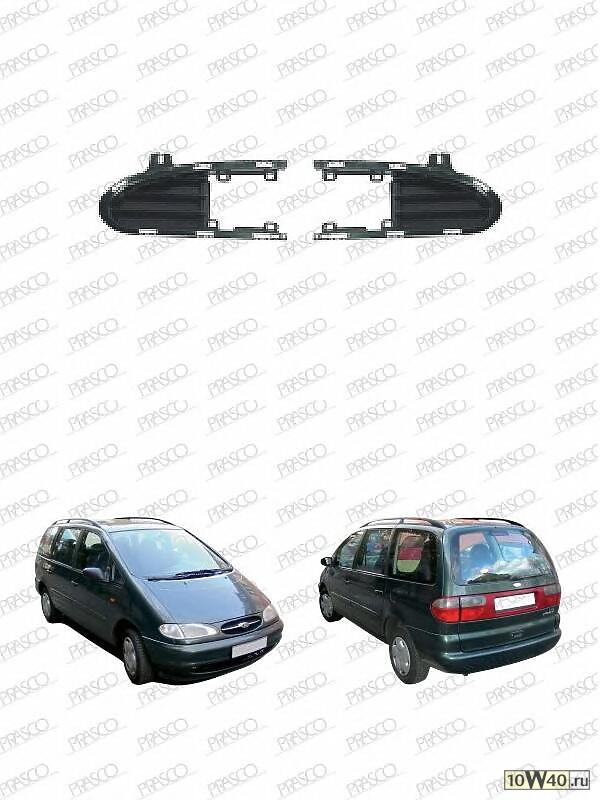 решетка бампера лев.\ ford galaxy 95-00