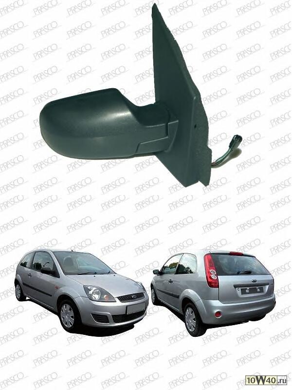 Зеркало в сборе с электроприводом правое-черное / FORD Fiesta 01~12