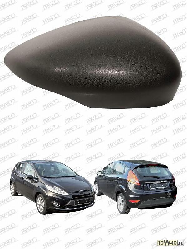 Кожух зеркала правый, черный / FORD Fiesta 08~
