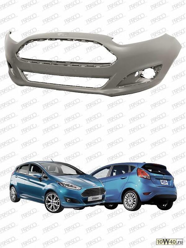 Бампер передний грунтованный / FORD Fiesta 13~
