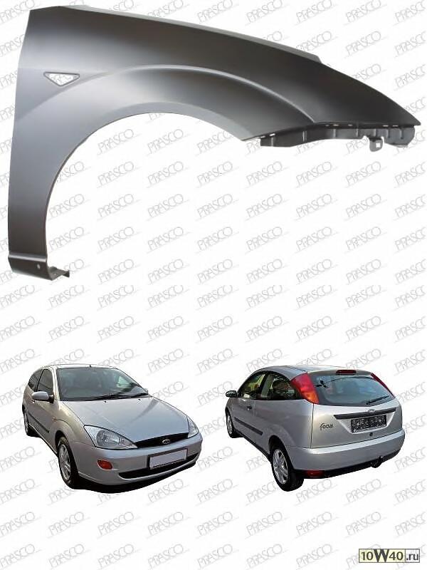крыло переднее прав. с боковым отверст. под повтор.\ ford focus 98-01