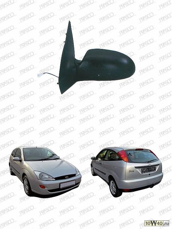 зеркало двери лев. электр. с обогр.черн.\ ford focus 98-01