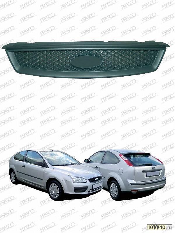 Решетка радиатора, черная / FORD Focus-II 04~