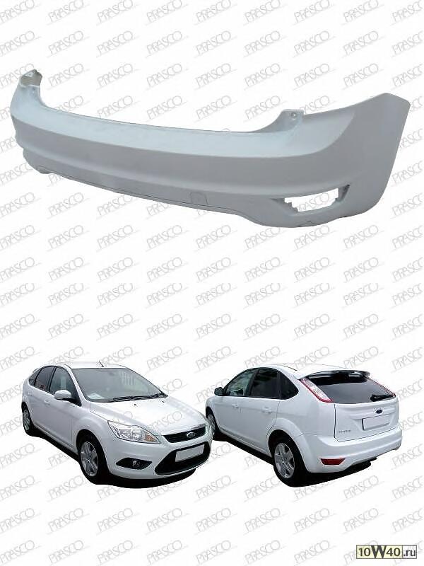 Бампер задний грунтованный / FORD Focus-II (3/5-ти дверный) 08 ~