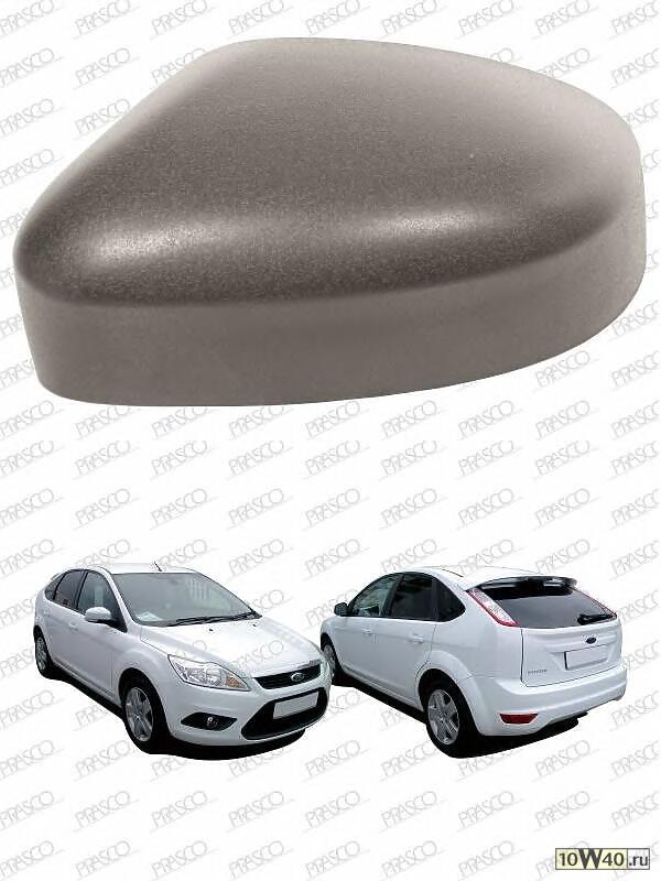 Кожух зеркала левый, черный / FORD Focus-II 08~