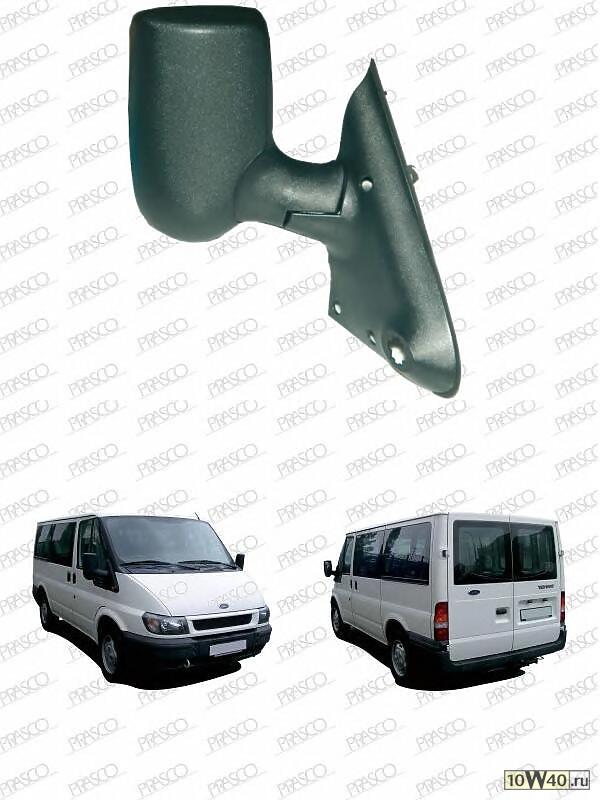 Зеркало в сборе механическое правое-длинный кронштейн / FORD Transit 00~