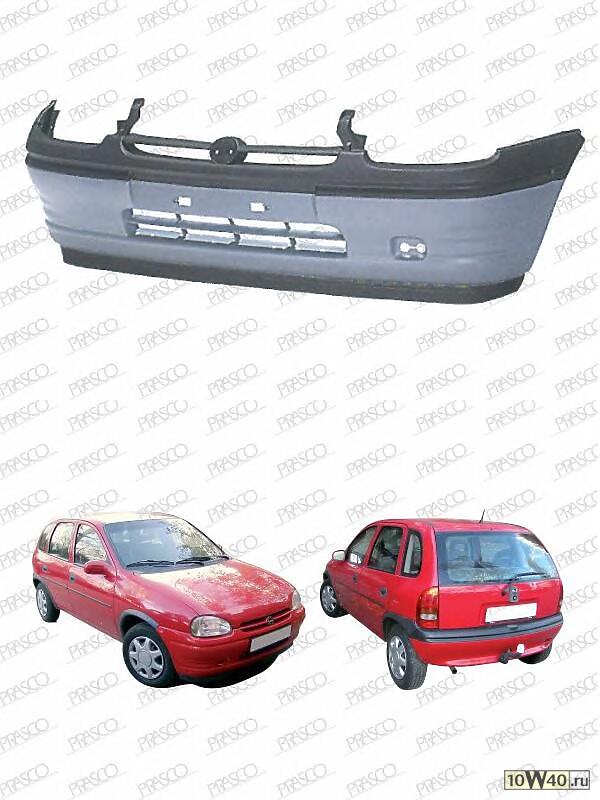 Бампер передний грунтованный / OPEL Corsa B 93~03/97