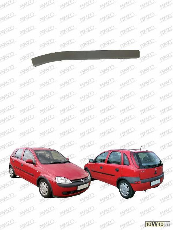 Спойлер переднего бампера правый / OPEL Corsa-С 01~