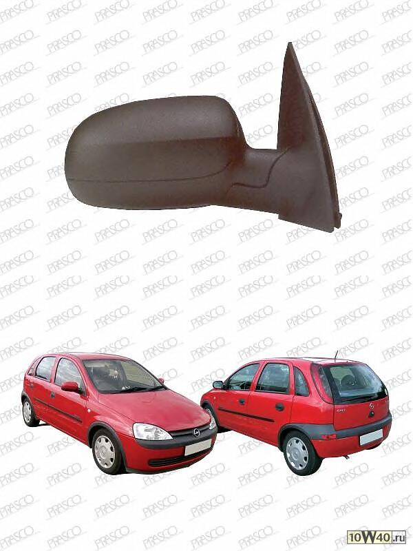 Зеркало в сборе механическое правое / OPEL Corsa-C 00~