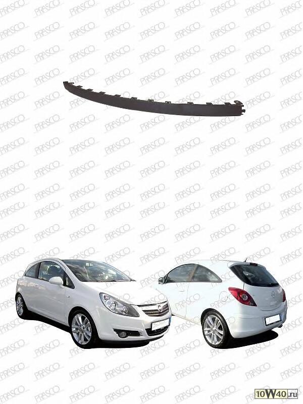 спойлер бампера\ opel corsa d 06-11