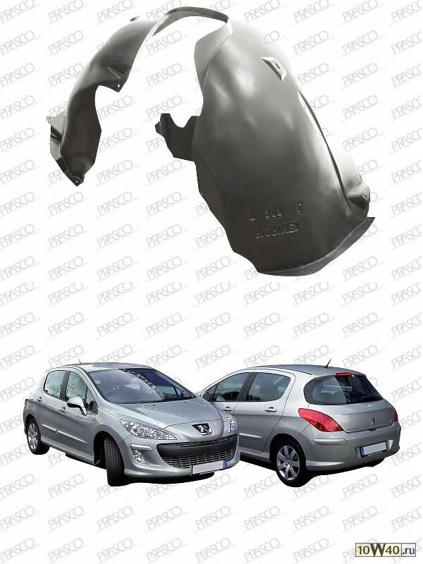 подкрылок передний правый\ peugeot 308 (t7) 07-11