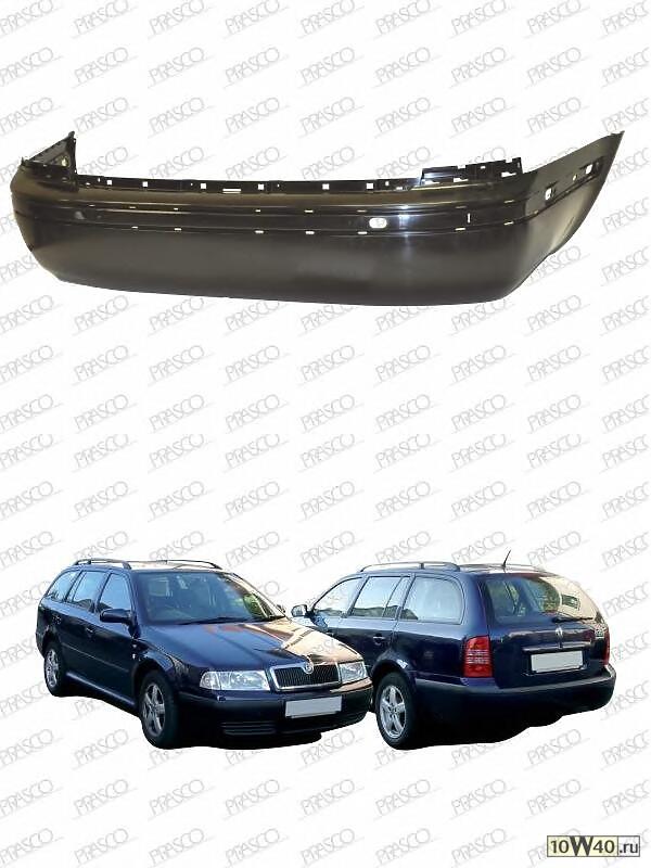 Бампер задний Premium / SKODA Octavia 97~