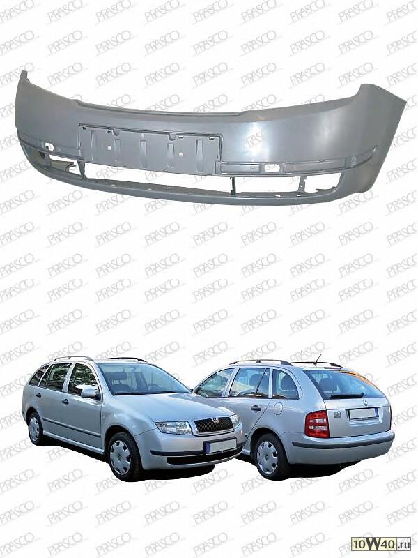 Бампер передний грунтованный / SKODA Fabia 01/00~03/04