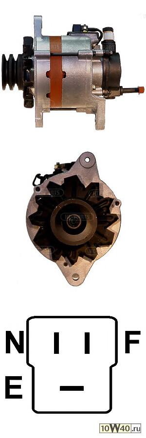 Генератор 12V 70A 27040-54143 Toyota Hc-parts