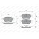 WEEN 151-2697 (440603905R) тормозные колодки дисковые передние Renault (Рено) duster (+abs) kaptur Megane (Меган) III fluence Scenic (Сценик) III / g