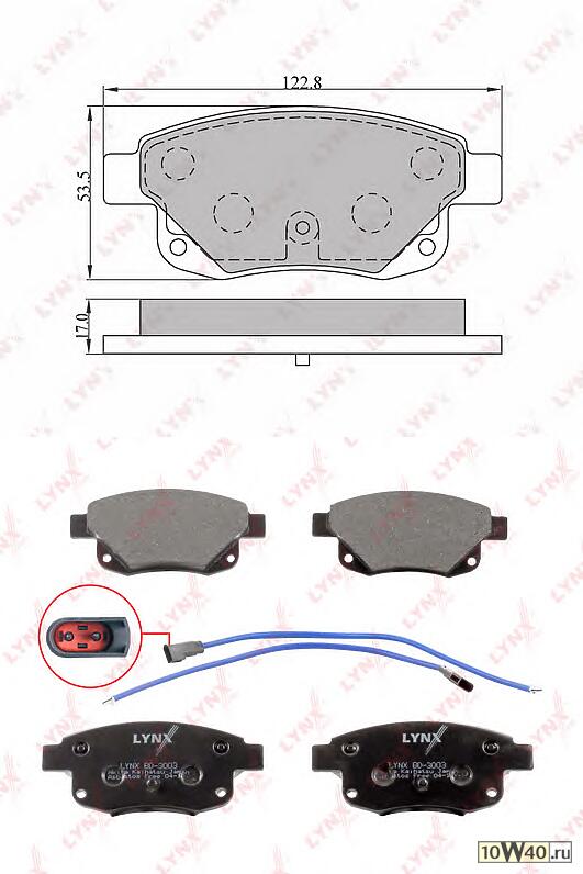 Колодки тормозные задние подходит для FORD Transit 06/Transit Bus 06/Transit Tourneo 06 BD-3003