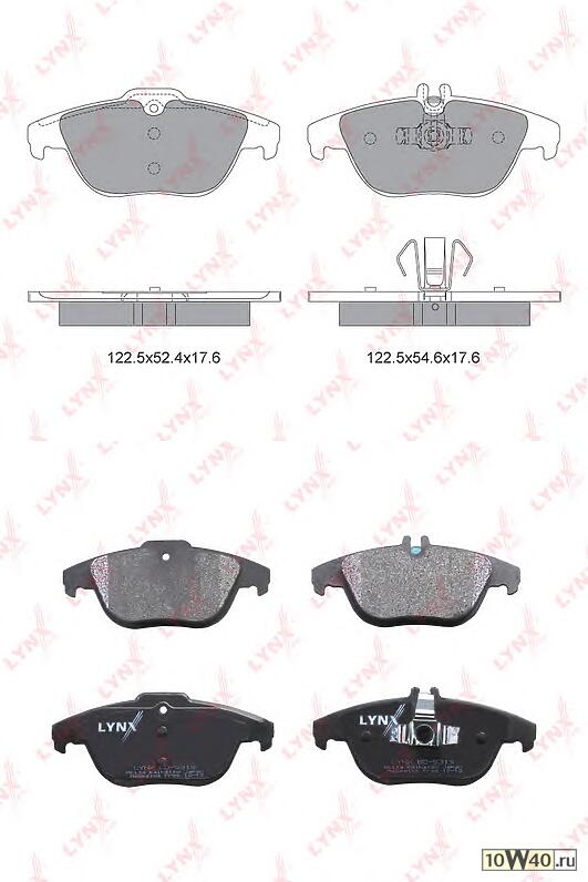 Колодки тормозные задние подходит для MB C180-350(W204) 07 / E200K-550(C207) 09 / GLK200-350(X204) 08 BD-5319