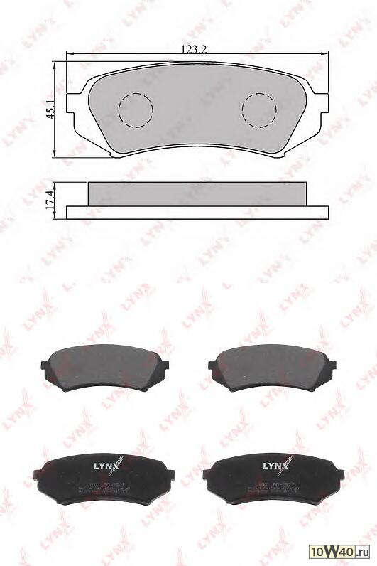 колодки тормозные дисковые задние\ toyota land cruiser100 4.7i / 4.2td 98>