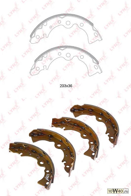 Колодки тормозные задние подходит для NISSAN Almera Classic (B10) 06- 1.6 78 (107) 11/06- BS-5716