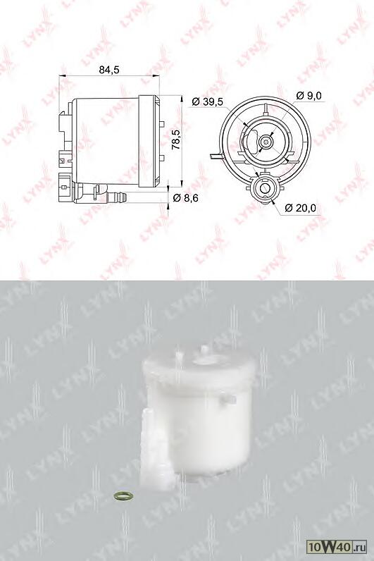 ФИЛЬТР ТОПЛИВНЫЙ ПОГРУЖНОЙ TOYOTA YARIS / VITZ / BELTA(P90) 1.0-1.5 05- / HIACE(TRH2_) 2.0-2.7 04-