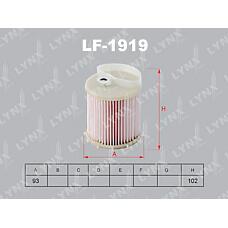 LYNXauto LF-1919 (2247634000 / 30ECO081 / EF89990) фильтр топливный подходит для ssang yong Korando (Корандо) 2.0d 10 lf-1919