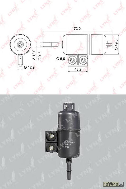 фильтр топливный honda accord vi 1.6-3.0 98-03