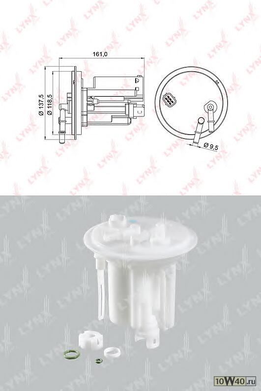 фильтр топливный погружной subaru forester(sh / sg) 2.0-2.5 08>