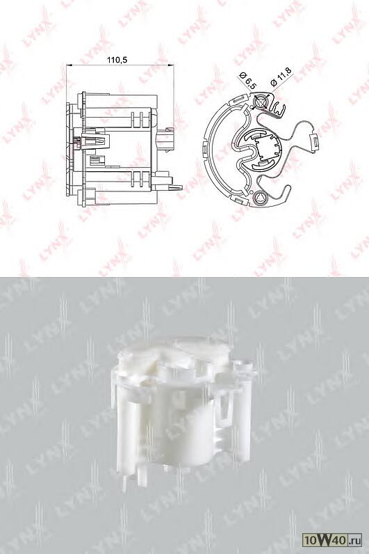 фильтр топливный погружной toyota harrier 2.4-3.0 03> / highlander / kluger 2.4-3.3 00-07 / prius(nh