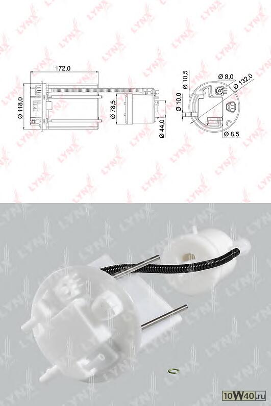 фильтр топливный погружной toyota rav-4 IIi(_a30) 2.0-2.4 / rhd 3.5 05>