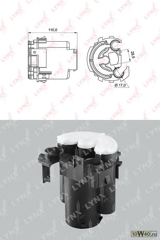фильтр топливный погружной mitsubishi carisma 1.3-1.8 99-06 / space star 1.3-1.8 98-04