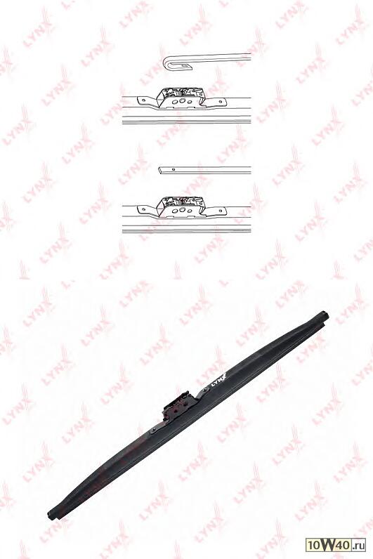 щетка стеклоочистителя зимняя, универсальная 530mm / 21