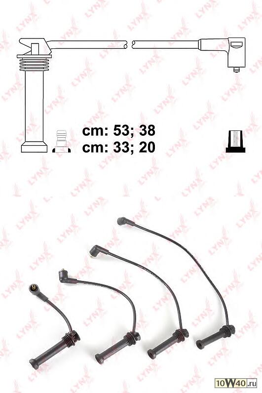 к-кт проводов высоковольтных\ ford mondeo III 1.8-2.0 16v 00-07