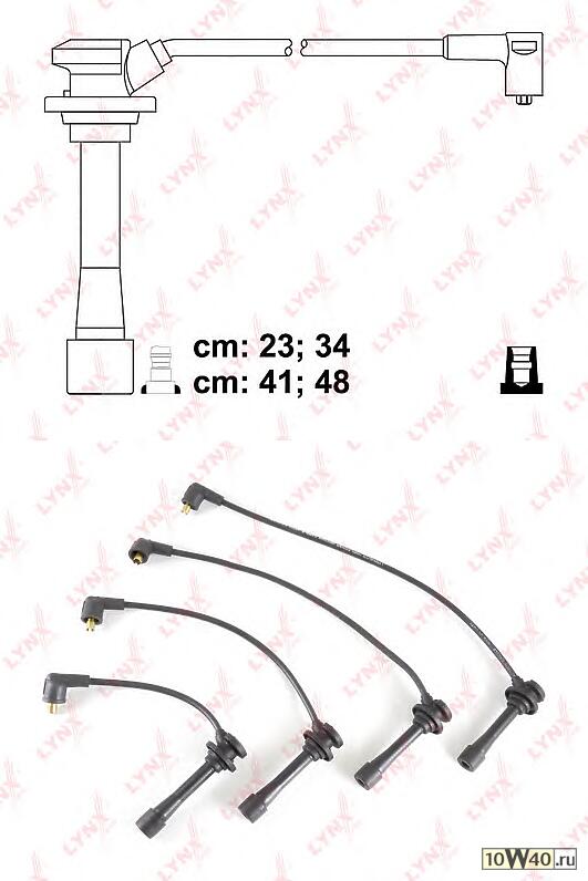 Провода высоковольтные Rio/Shuma/Spectra 1,5/1,6 Dohc