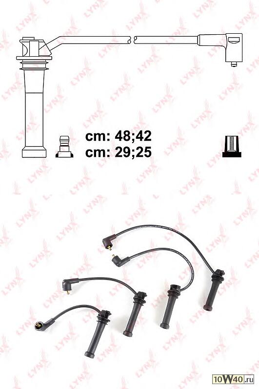 к-кт проводов высоковольтных\ ford fiesta / focus / fusion, mazda 2 / 6 1.25-1.6 95>