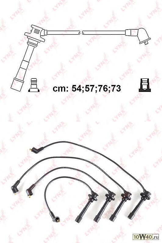 к-кт проводов высоковольтных\ toyota carina II / corolla 1.6 87-92