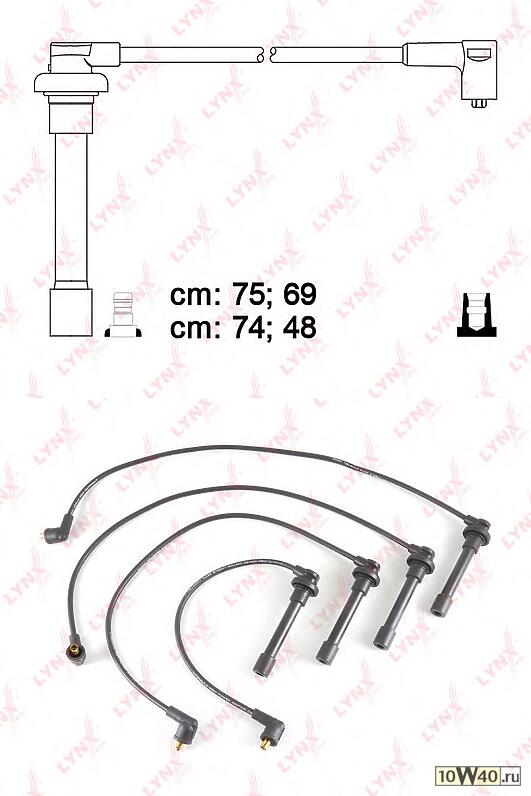 Провода высоковольтные HONDA Accord V-VI(VTEC)/Civic V 1.5/1.6