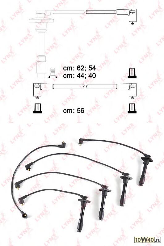 к-кт проводов высоковольтных\ toyota avensis / carina / corolla 1.6-1.8i 92-00