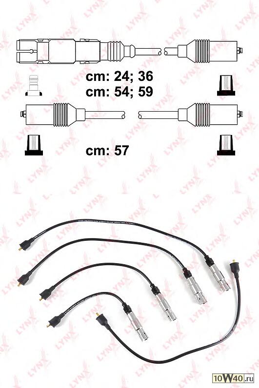 Провода высоковольтные подходит для VW Golf III 1,6-2,0/Vento 1,6-1,8/Sharan 2,0, SEAT Alhambra 2,0 SPE8003
