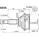ASVA MT-06A47 (4950733D10) шрус наружный 25x50x25 ( Sonata (Соната) psgrside 92-94)