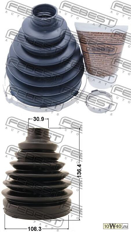 пыльник шрус наружный (108 3x136 4x30 9) комплект toyota land cruiser 200 uzj200 / vdj200 2007-