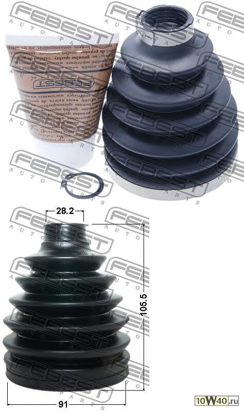 к-кт пыльника шруса наружного 86x123x26\ bmw x5 06-13