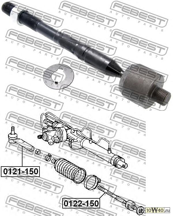 тяга рулевая (toyota dyna / toyoace kdy2 / ly2 / rzy2 / try2 2001-) febest