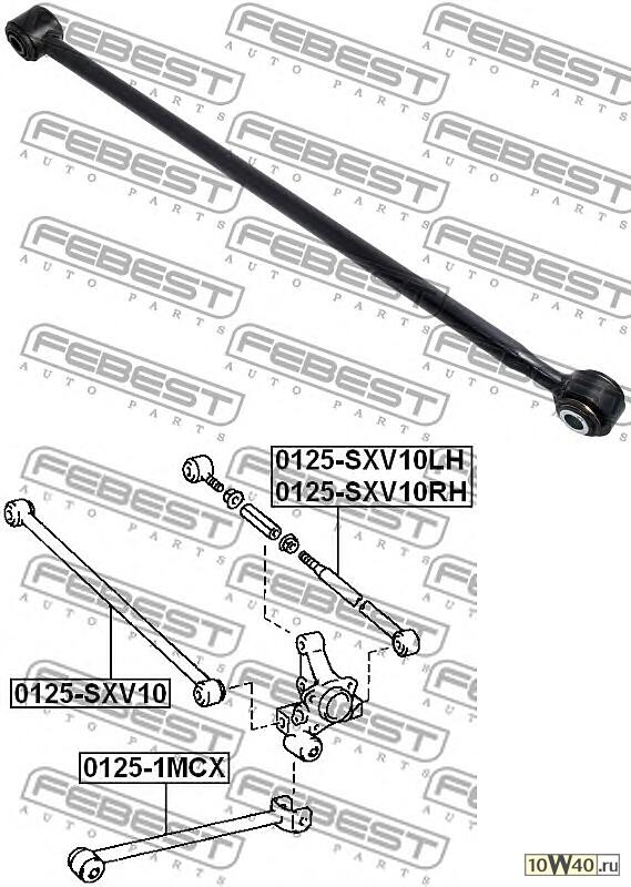 тяга задняя поперечная (toyota camry sxv10 / mcv10 / vcv10 1991-1996) febest