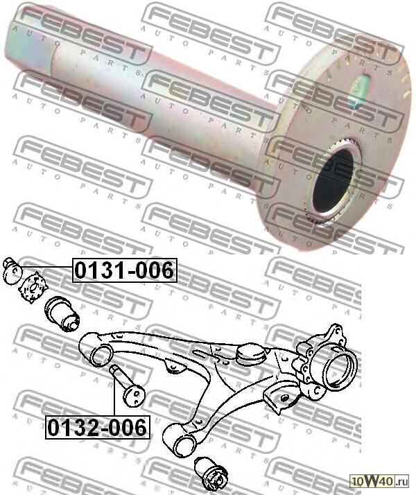 ВТУЛКА С ЭКСЦЕНТРИКОМ TOY GRANVIA/GRAND HIACE KCH1#/RCH11/VCH1#/VCH2# 1995-2005