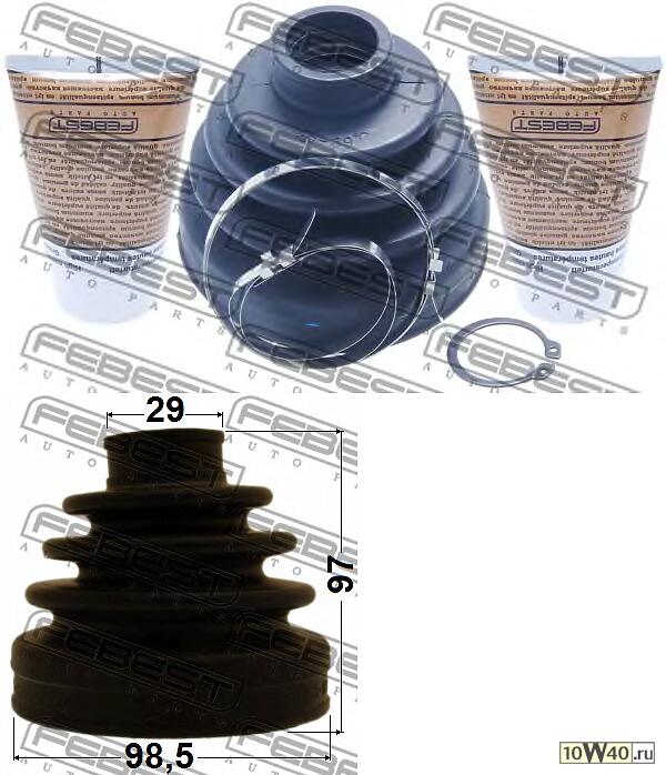 к-кт пыльника шруса внутреннего\ nissan patrol y62 10>