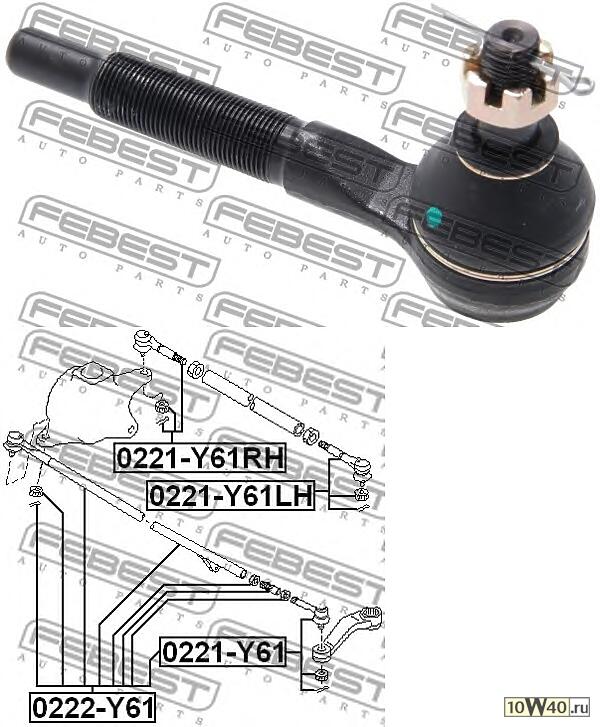 Наконечник рулевой тяги