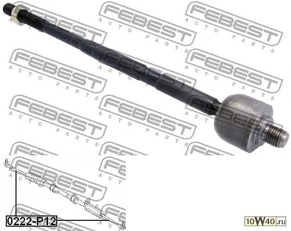 тяга ру m14x1.5 / m12x1.25 | перед прав / лев |
